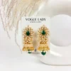 Rangrez traditional pearl jhumka