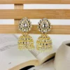 Anarkali traditional pearl jhumka