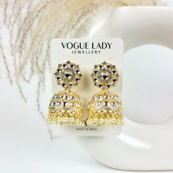 Nazaakat traditional pearl jhumka