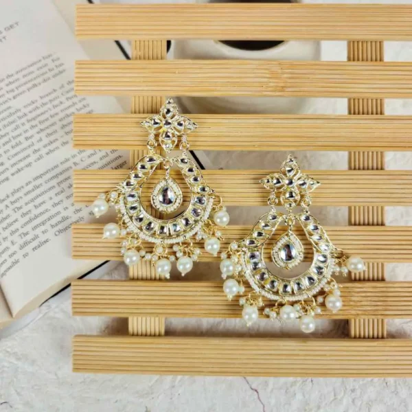 Gulab baagh chandbali earrings