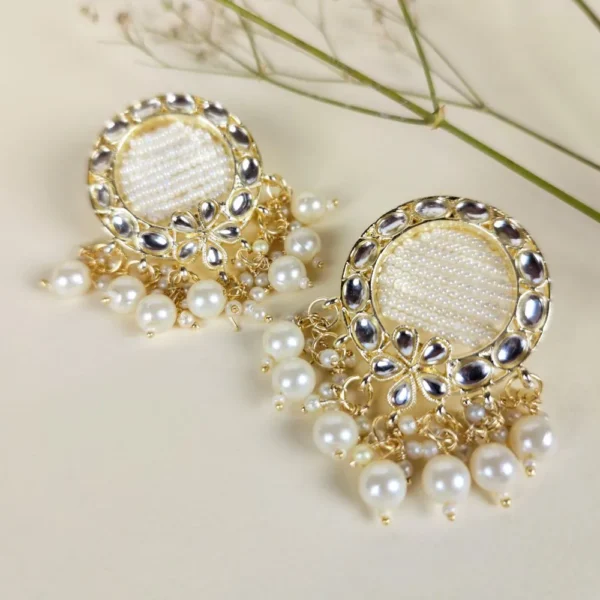 Gharana grace chandbali earrings