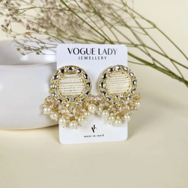 Gharana grace chandbali earrings