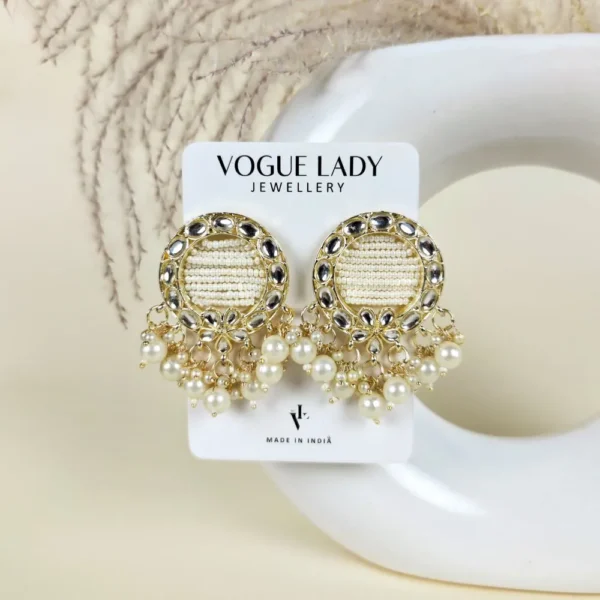 Gharana grace chandbali earrings