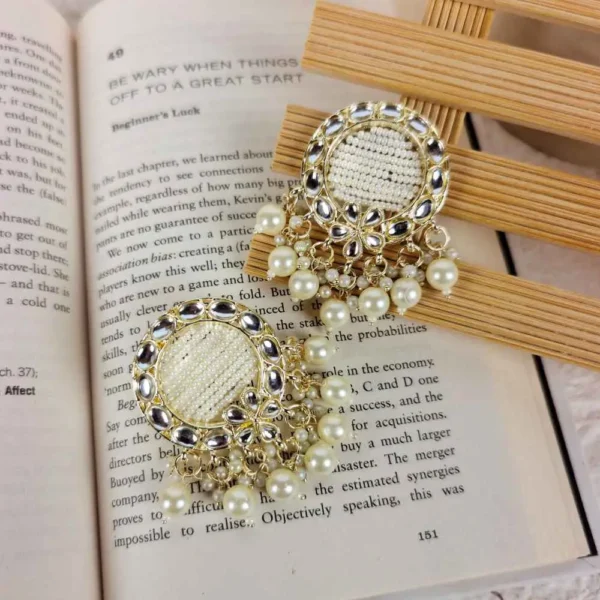 Gharana grace chandbali earrings