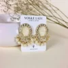 Rajput royalty chandbali earrings