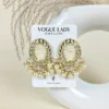 Rajput royalty chandbali earrings