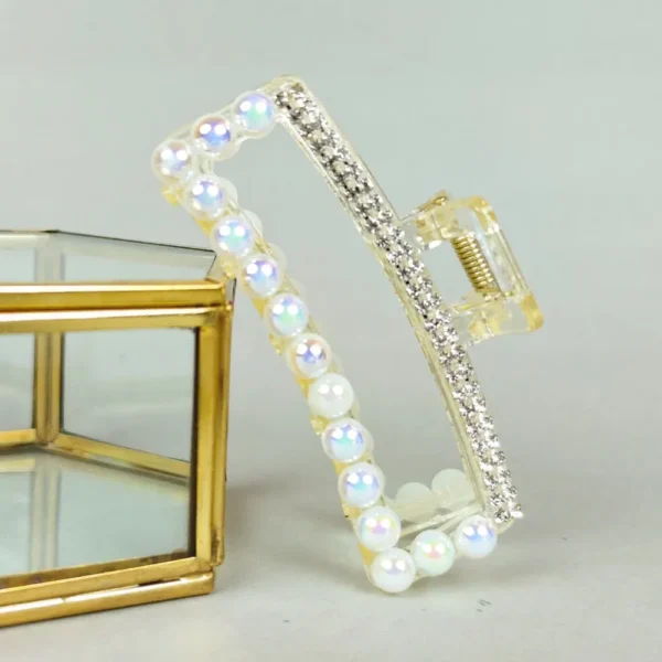 Pearl luxe hair korean clutcher