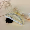 Aurora arc korean hair clutcher