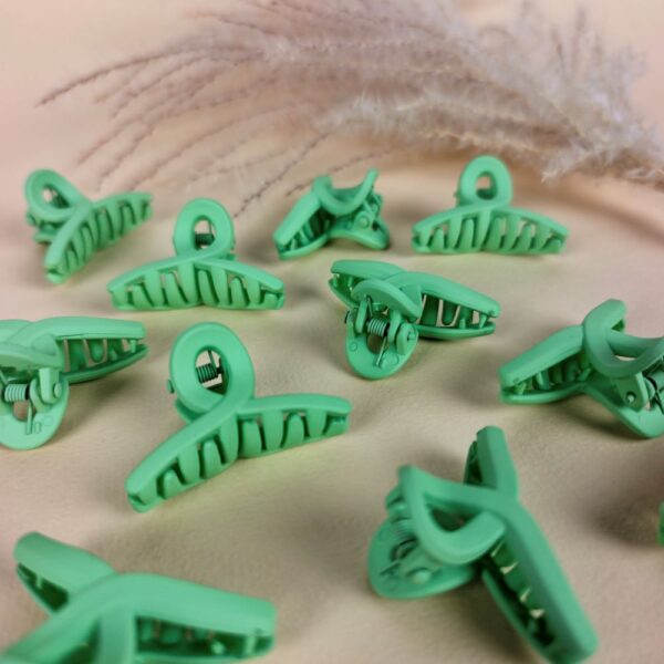 Lime lush candy pop hair claw clip