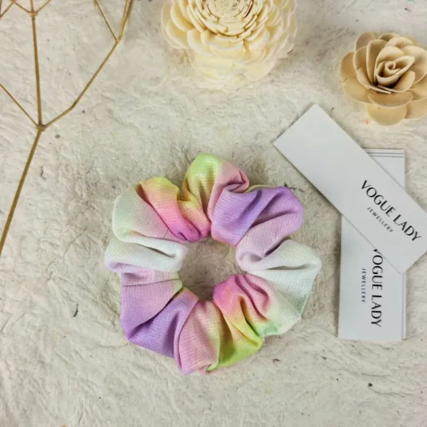 Bubble Bloom handmade scrunchies