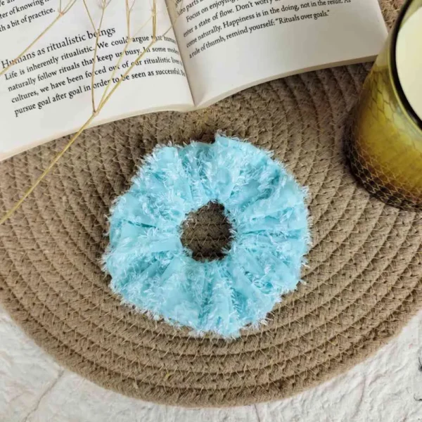 Mint Mist handmade scrunchies