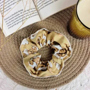 Retro Wrap handmade scrunchies