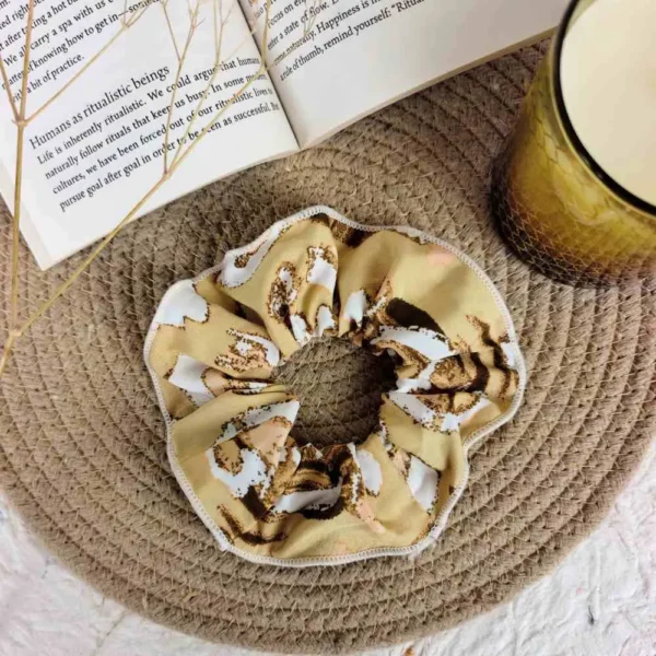 Retro Wrap handmade scrunchies