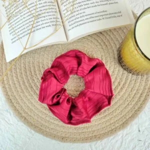 Sunset Sizzle handmade scrunchies