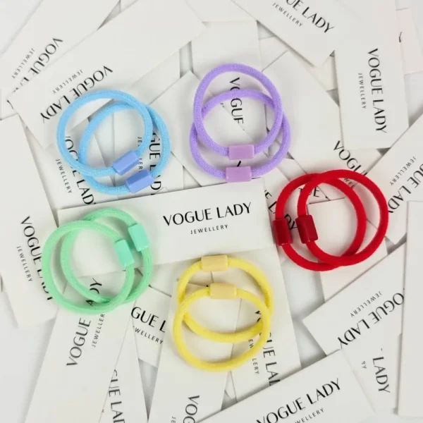 Happy Hues Multi colour Hair ties